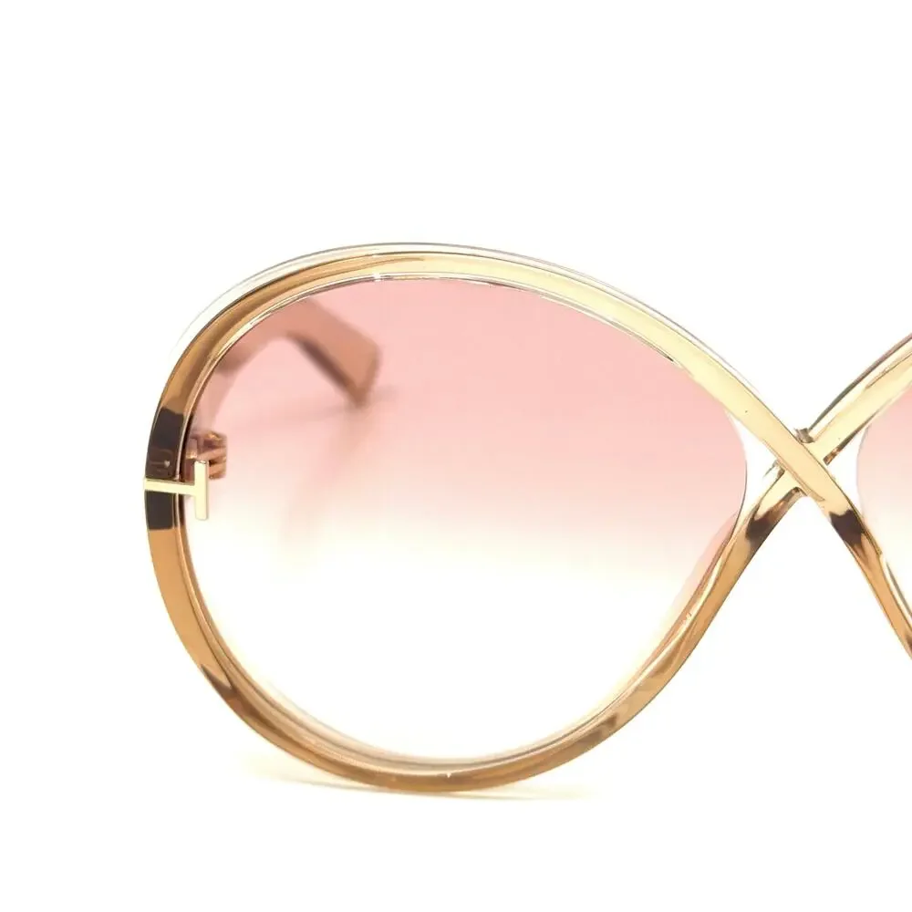 New, TOM FORD Edie-02 Sunglasses TF1116 45T Authentic - Picture 4 of 12